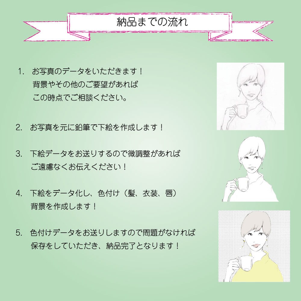 SNS用アイコン作成します おしゃれなアイコンで差をつけたい方にオススメ！！ イメージ3