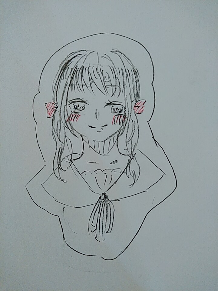 創作イラスト(肩まで＆上半身まで)描きます イメージを確実に伝えて頂ければイラストお描きします。均一価格 イメージ8