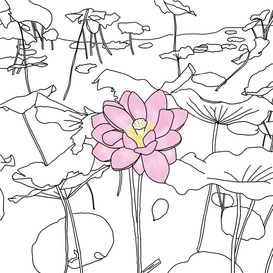 建物・風景のシンプルな線画をお描きします ｜サイズ指定可能！商用利用OK！ イメージ6