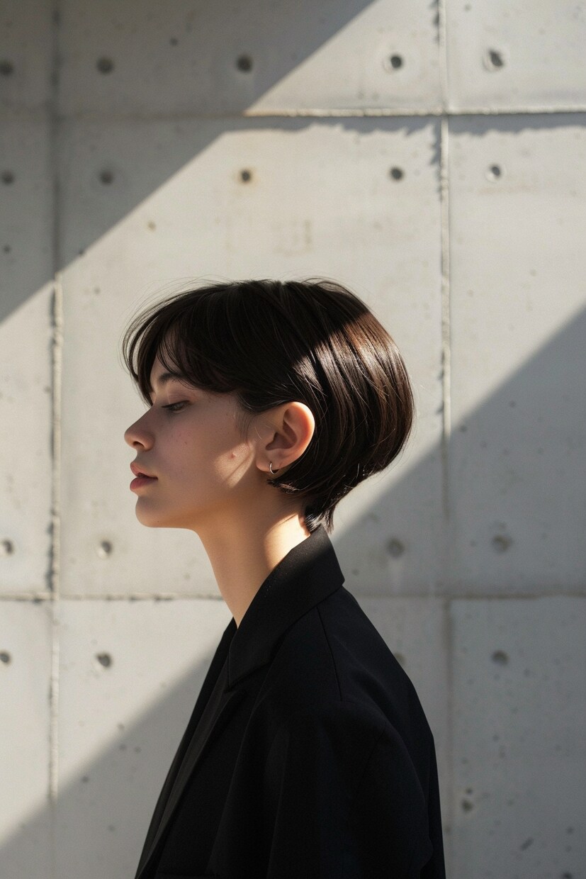 モードで似合う大人ショートを提案します 大人にしか似合わない、かっこよさを。 イメージ3