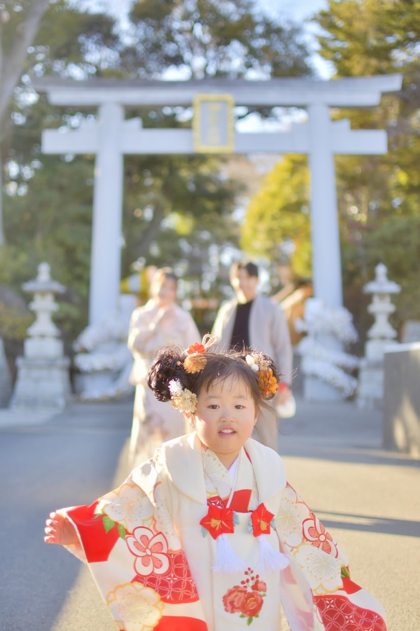 七五三！お宮参り！可愛い姿撮ります 一生に一度しかない素敵な瞬間を！6hまで選択可能です！ イメージ6