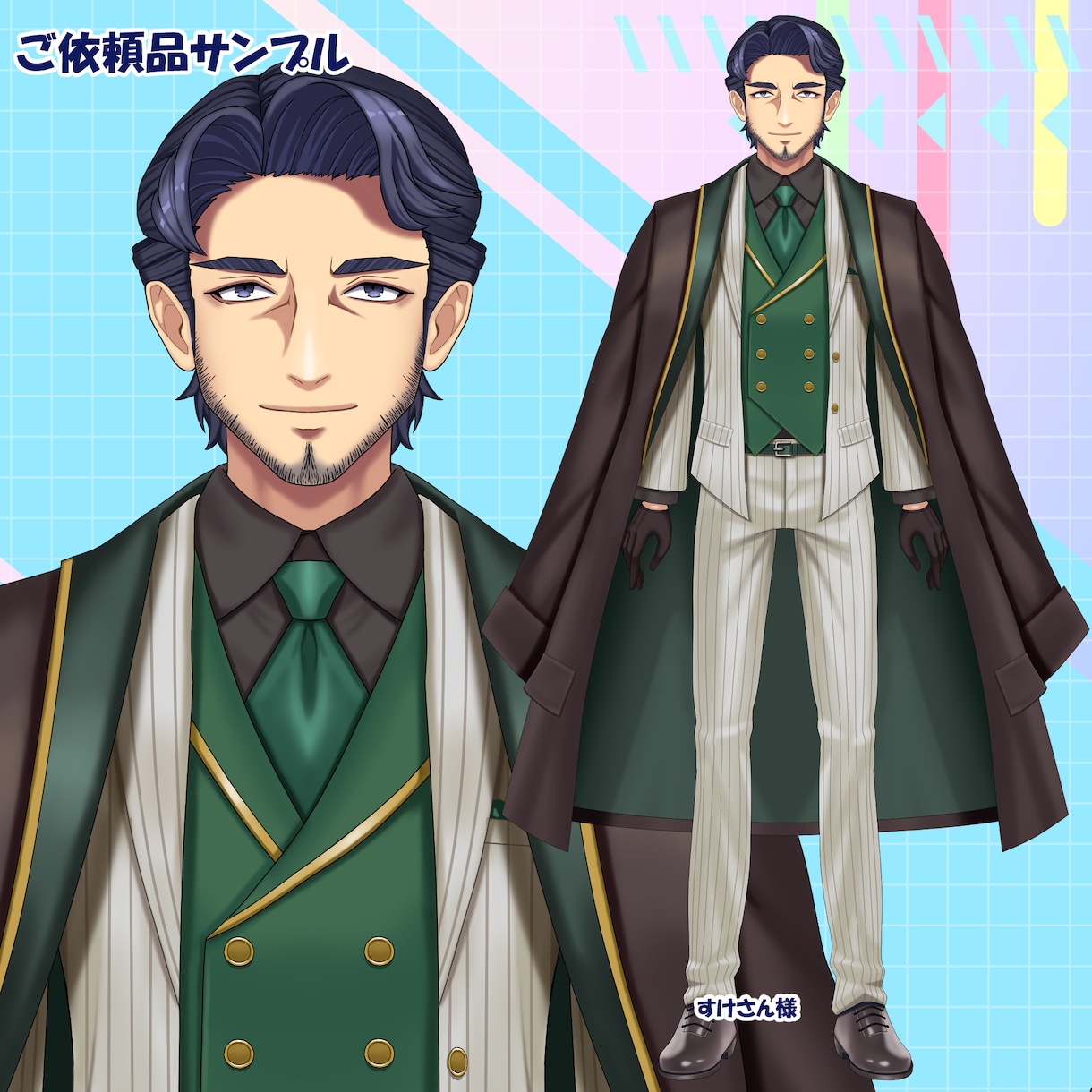 Live2Dモデル全工程一括制作いたします キャラデザ～モデリングまですべてお任せください！ イメージ4