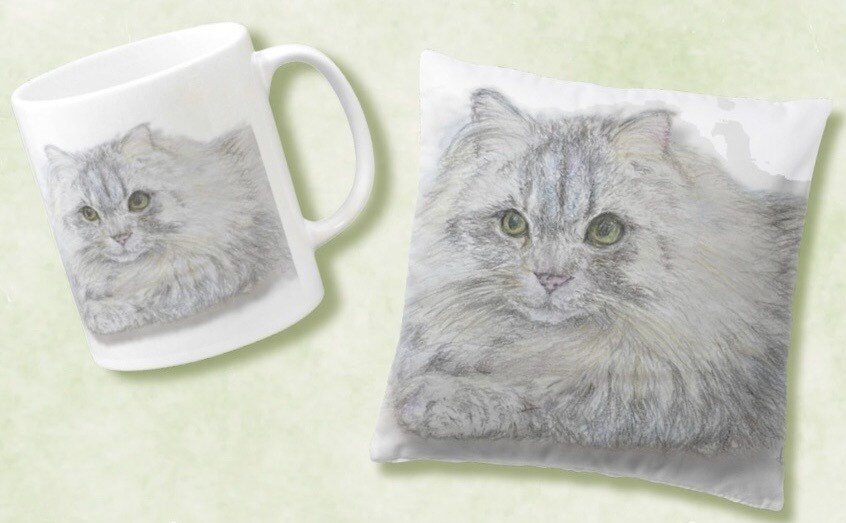 愛犬・愛猫を色鉛筆またはデジタルでリアルに描きます ペットとの思い出をあったかい似顔絵でお手元に イメージ7