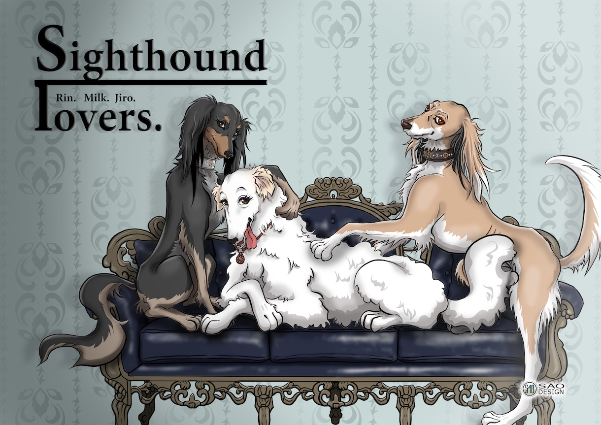 愛犬をアニメキャラクターの様にイラスト化します 映画主役の様な、アニメ風のテイスト！背景透過データ付き！ イメージ5