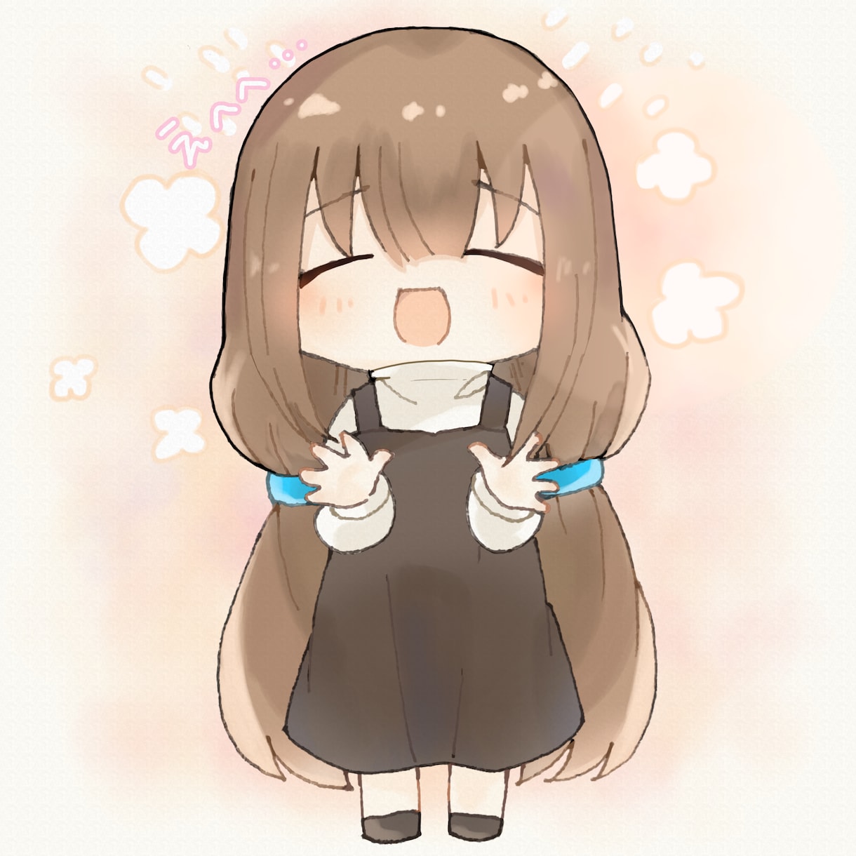 もちっとちみっとしたデフォルメイラスト描きます アイコンやグッズ、動画などにご活用ください！ イメージ3