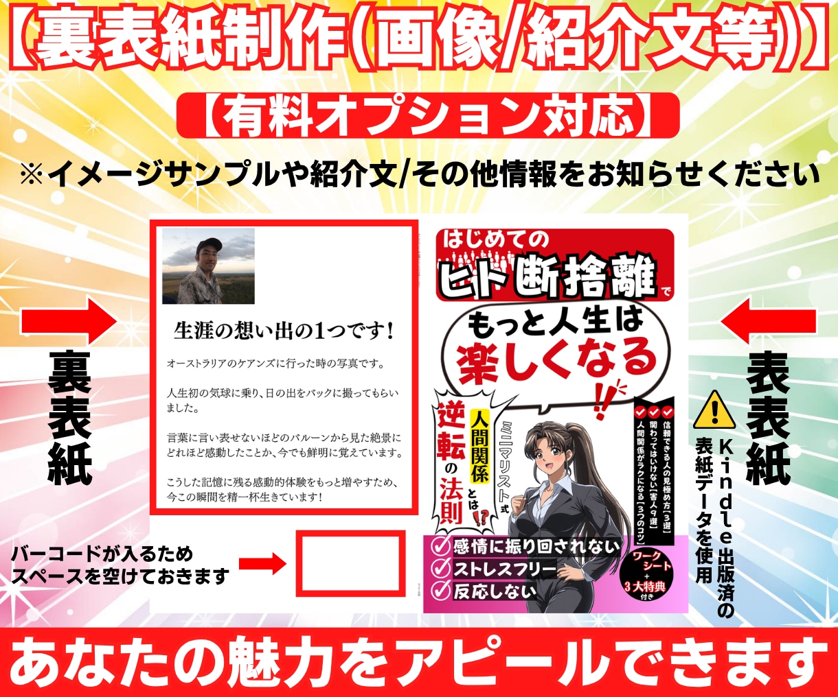 Kindle紙の本出版代行！あなただけの本作ります 想いや感動が伝わるペーパーバック[POD]で電子書籍も売上増 イメージ9