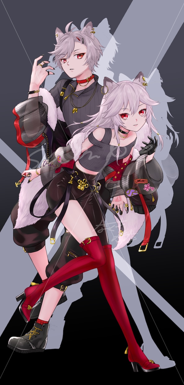 背景を含めたキャラクターイラスト描きます 【リニューアル】配信で使用可能！サムネイルや動画などに使える イメージ7