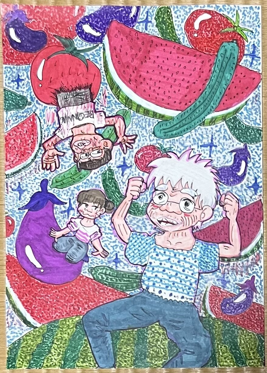 あなたの似顔絵を元にアナログイラストにします 普通の似顔絵イラストでは満足しえない方へ イメージ3