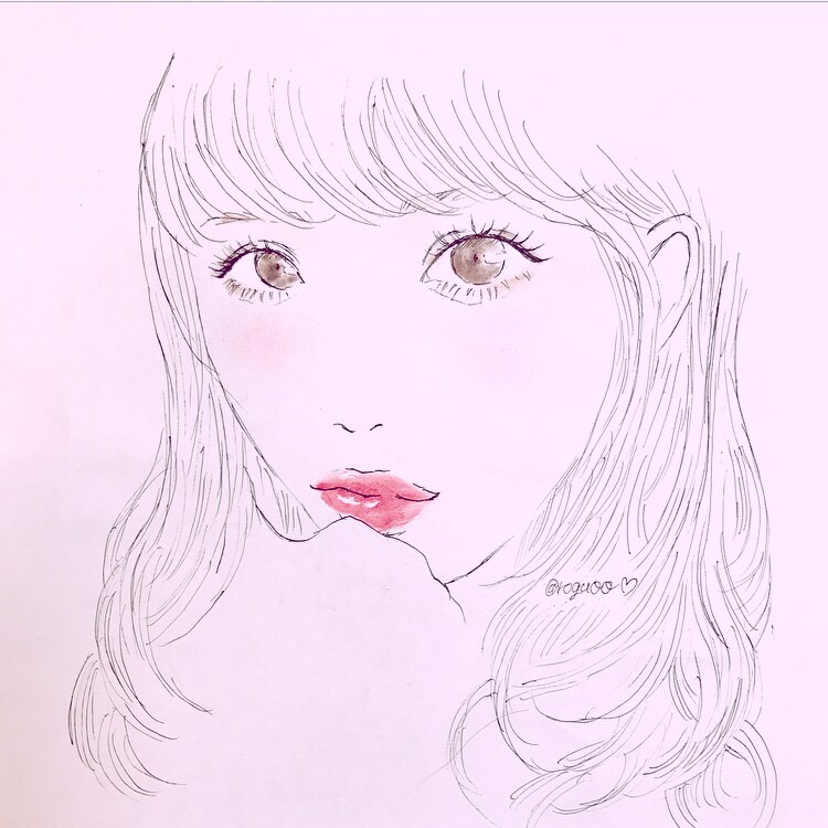 SNS用の似顔絵作成します 似顔絵でちょい盛りしたい女子にオススメ♡ イメージ1