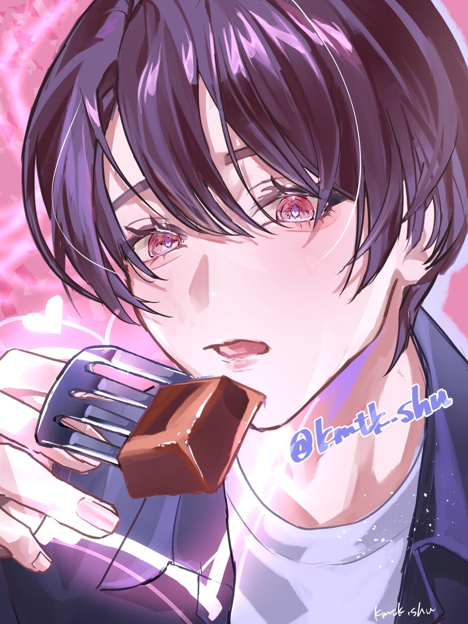 活動者向け、中性的なイラスト描きます きらめき感ある一枚を丁寧に描きます イメージ7