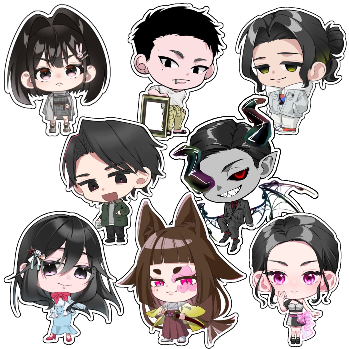 デフォルメ・SDキャライラストを描きます アイコン等で使用できるかわいいデフォルメイラストです！ イメージ2
