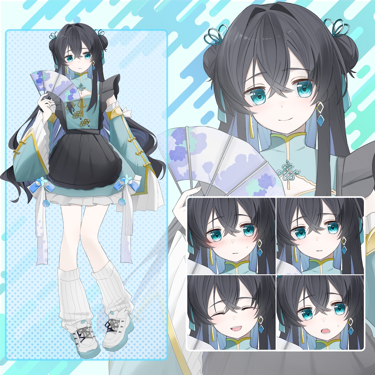初めての方も安心!!オリジナル立ち絵を制作します 丁寧なヒアリングで理想のキャラクターを立ち絵として形にします イメージ8