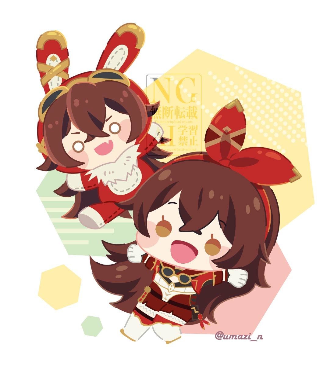 ミニキャライラスト描きます かわいいミニキャライラストをお描き致します！ イメージ2