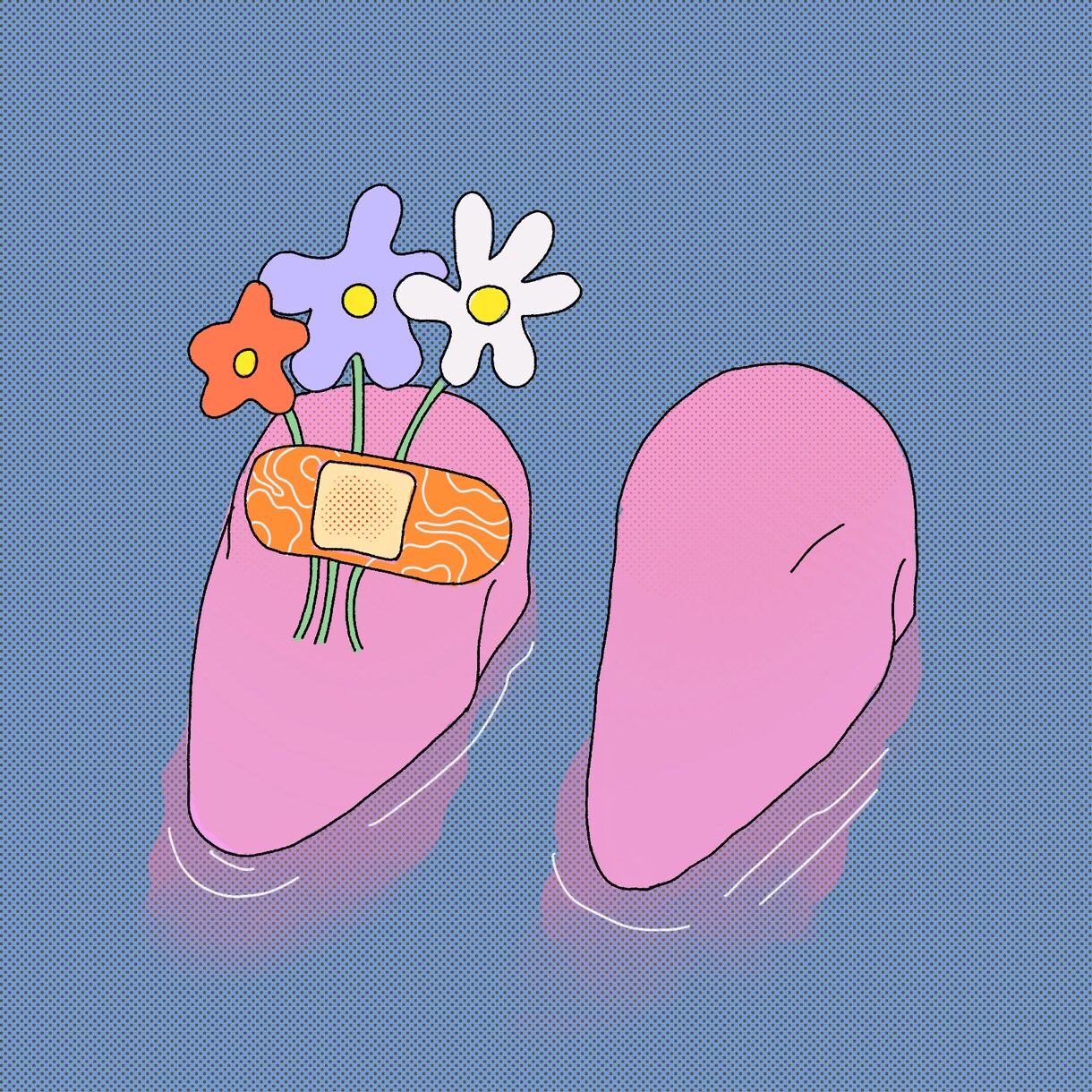 ポップなイラストをかきます ちょっとヘンテコでカラフルなイラストを描くのが好きです。 イメージ2