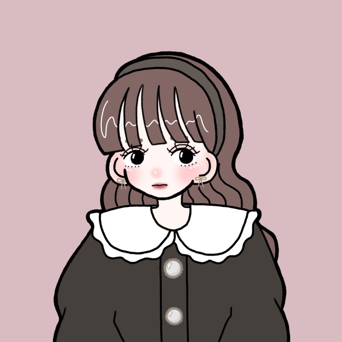おしゃれで可愛いイラストを描きます アイコンやプレゼントに使えるイラストです❤︎ イメージ5