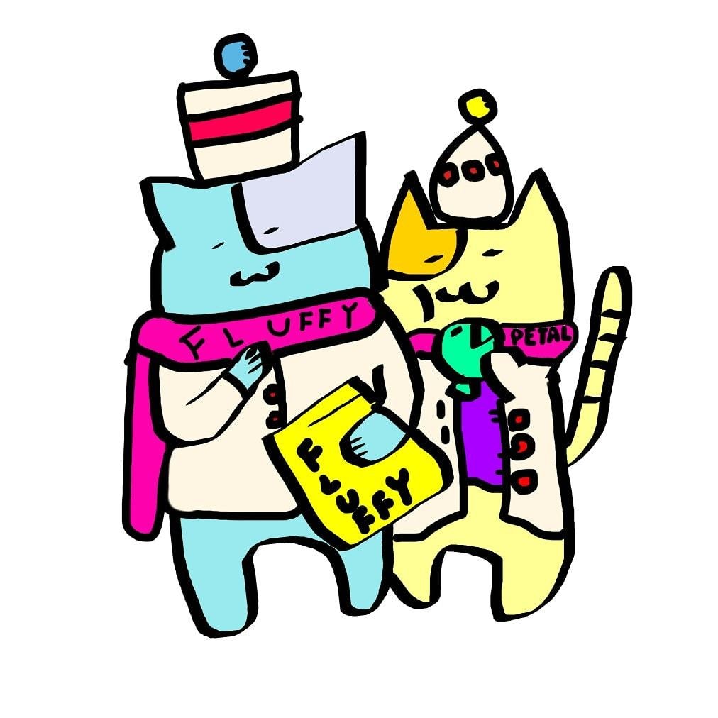 面白いイラスト作ります ゆるくてかわいいキャラクターイラスト イメージ2