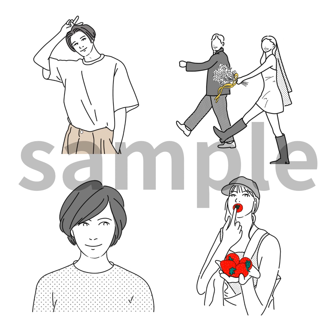 あなたのスキをいっぱい！のイラスト描きます 自分らしいアイコン！即日〜５日で納品します！ イメージ3