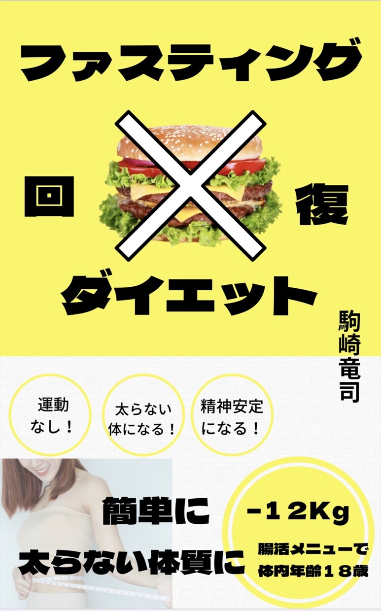 ファスティングダイエットのやり方お教え致します 効果が出ないダイエット方法にうんざりしていませんか？ イメージ1
