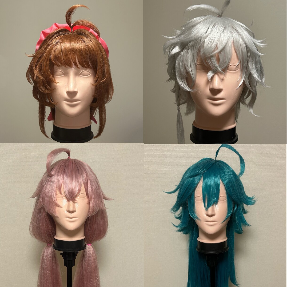 あなたに寄り添うコスプレウィッグ製作をいたします お気軽にご相談下さい双方満足の出来るお取引を目指しております イメージ2