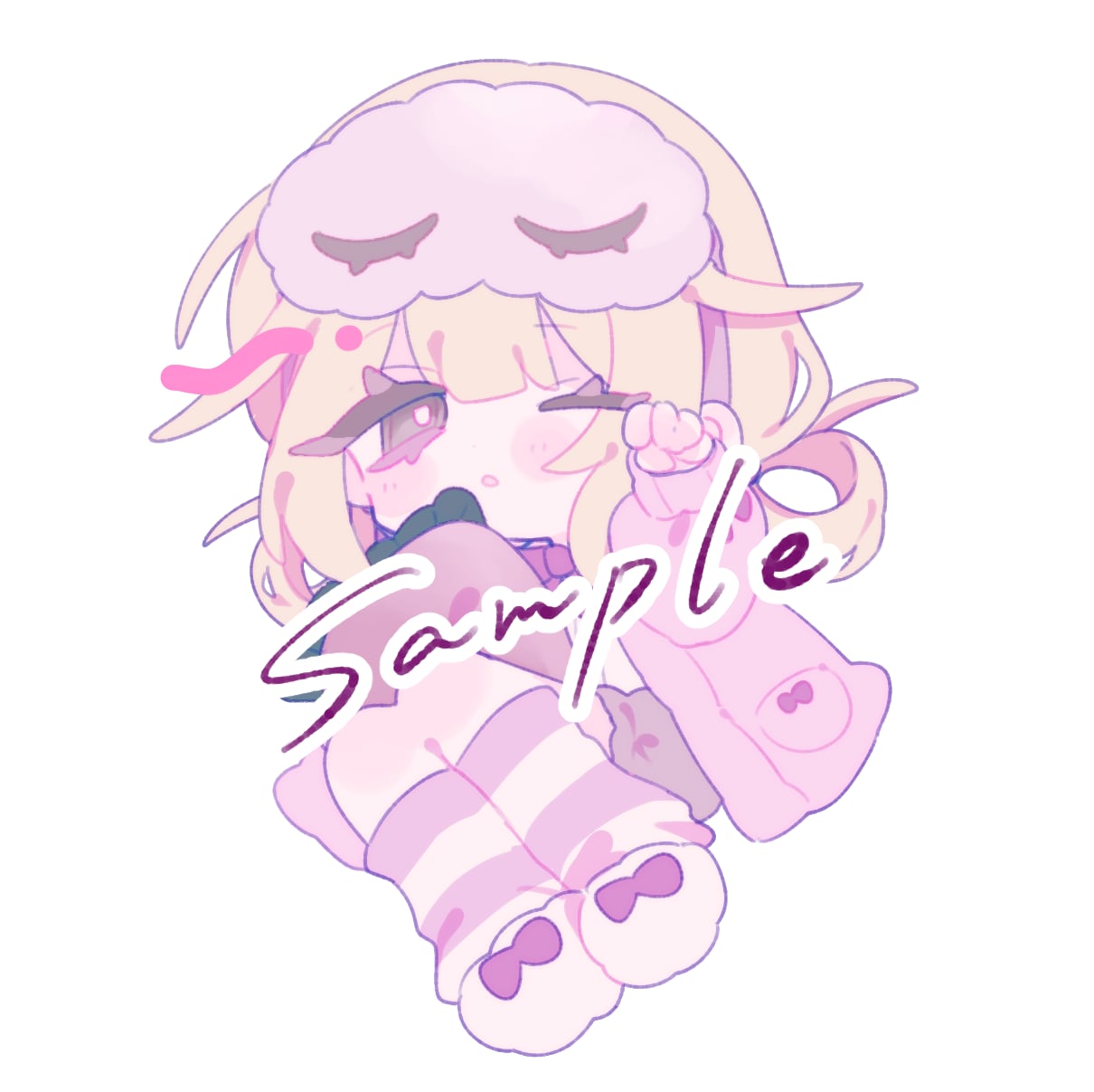 かわいいSDイラストを描きます ゆるふわでかわいいデフォルメが得意です イメージ2