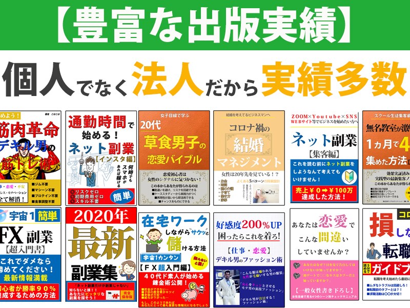 新規客が勝手に集まる電子書籍を丸投げで出版します 面倒な作業一切なし！あなたの電子書籍が自動集客マシーンになる イメージ6