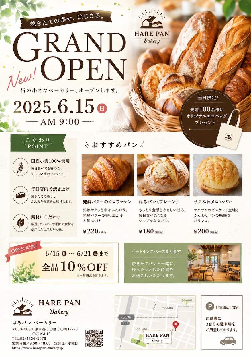 色々なチラシなどを作れます 見る人の心をつかみ、想いを届ける魅力的なデザインを。 イメージ4