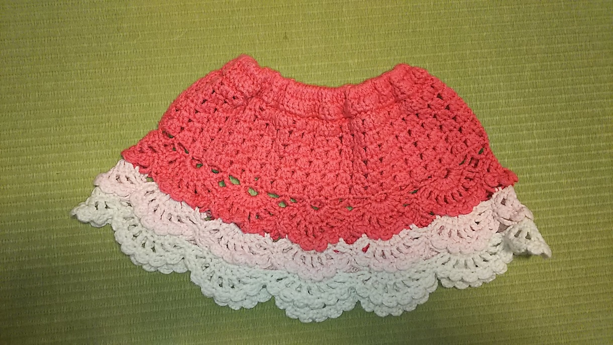 赤ちゃんのカギ針編みの服作ります 赤ちゃんに手作りの服を着せたいけど自分で作れない方に！ イメージ1