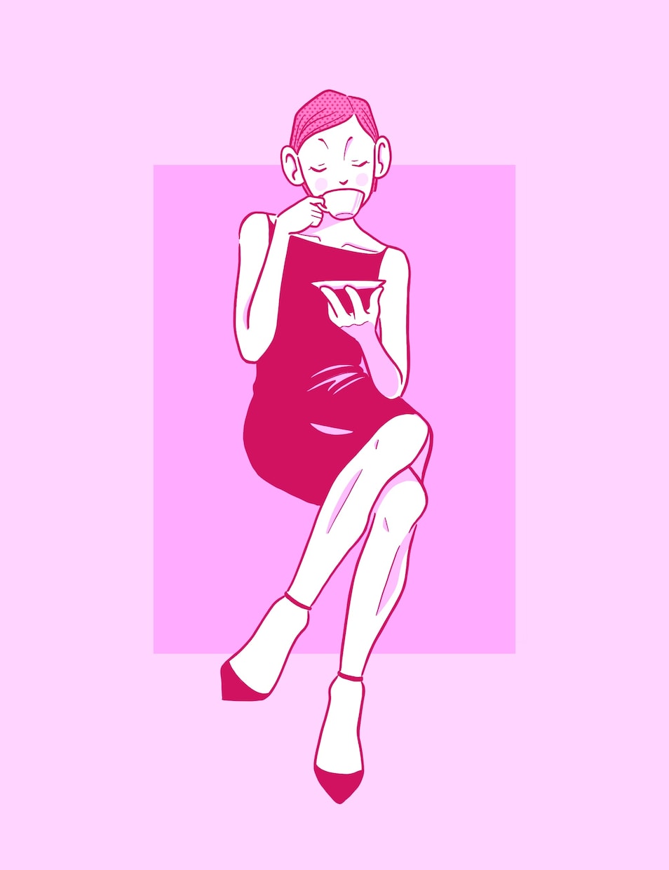クールでアイコニックなイラスト描きます 広告・グッズ・ファッションなど目的に合わせたイラスト イメージ7