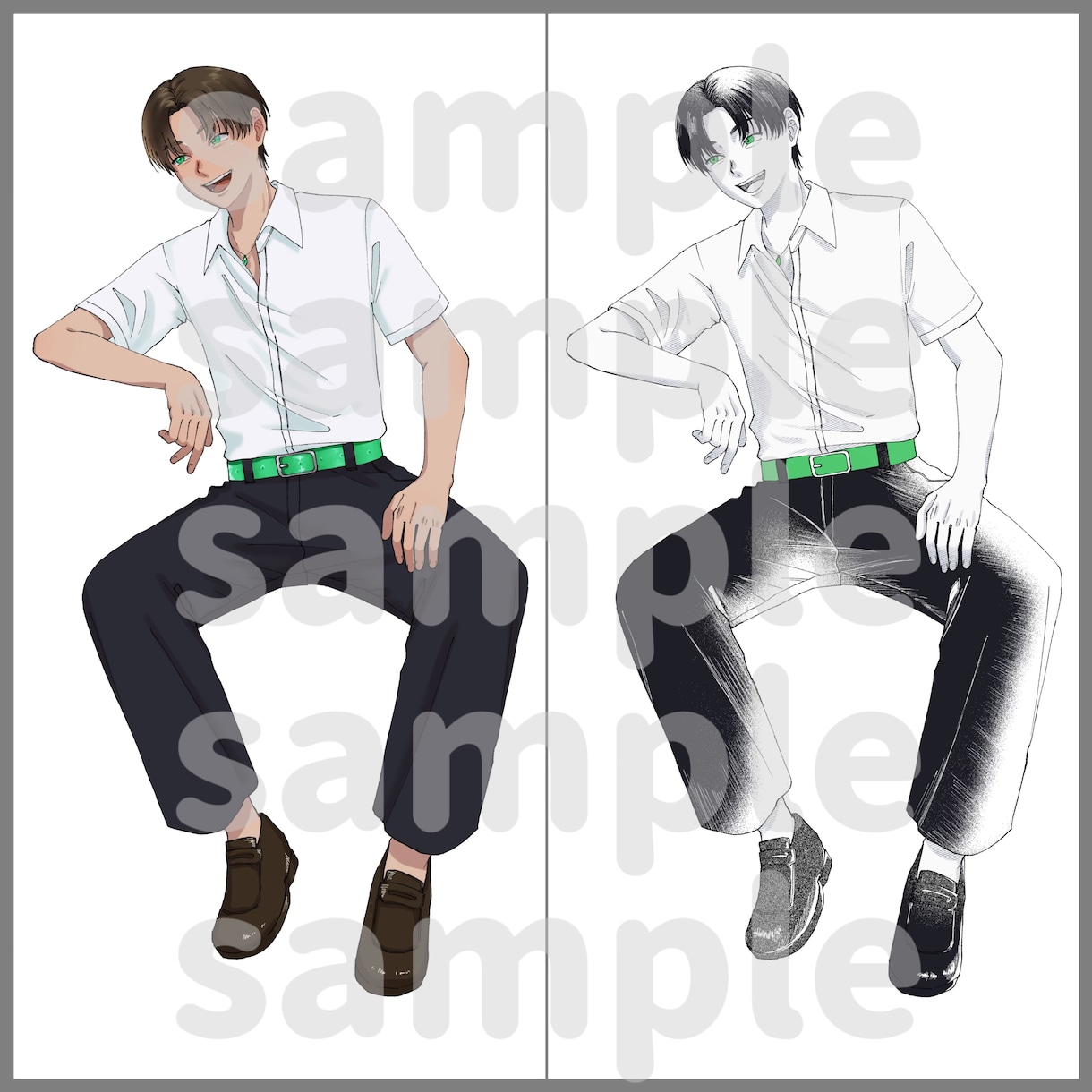 鮮やかで綺麗な立ち絵を描きます TRPG立ち絵依頼大歓迎！性別年齢幅広く描けます！ イメージ4