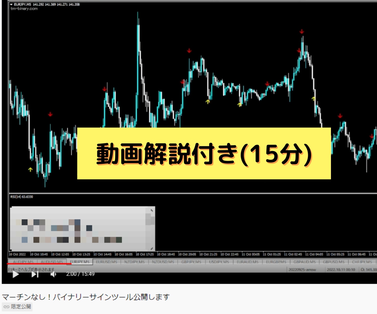 マーチン一切なし！バイナリーサインツール公開します 【独自ロジック＆BO初心者でも◎】 イメージ3