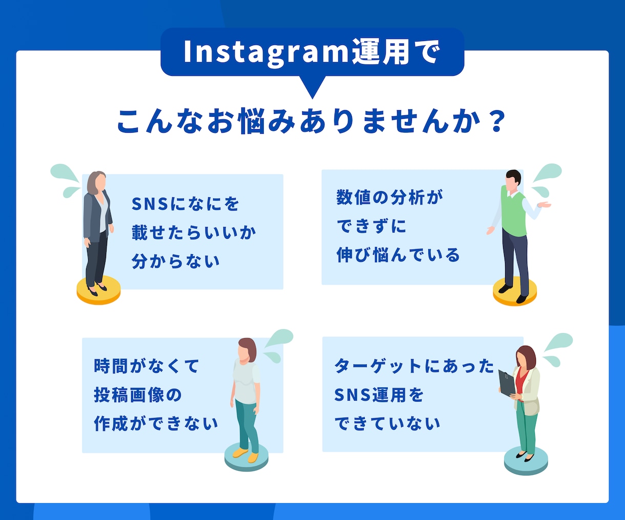 丸投げOK！Instagram運用代行します 集客の悩み解決！投稿案もインスタ運用はプロにお任せ イメージ2