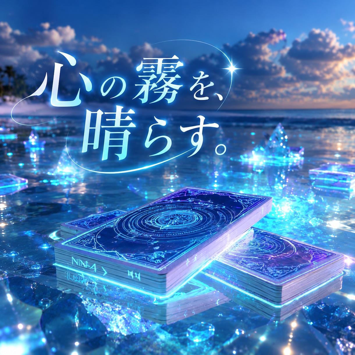心の霧を晴らすタロット鑑定あなたのモヤモヤ占います 言葉にならない感情にも寄り添います イメージ1