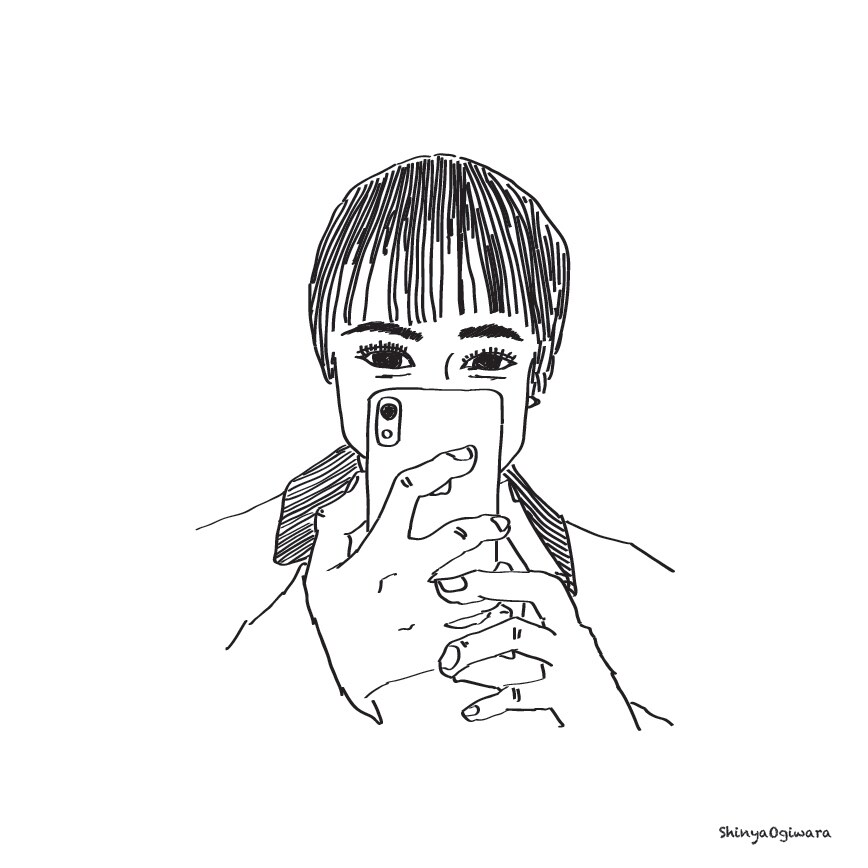 おしゃれファッション誌風の似顔絵イラストを描きます SNSで思わず目に止まるお洒落シンプルなイラストを描きます！ イメージ3