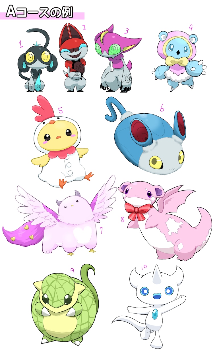 モンスターや動物のキャラクターデザインをします あなただけのモンスターが誕生します！ イメージ4