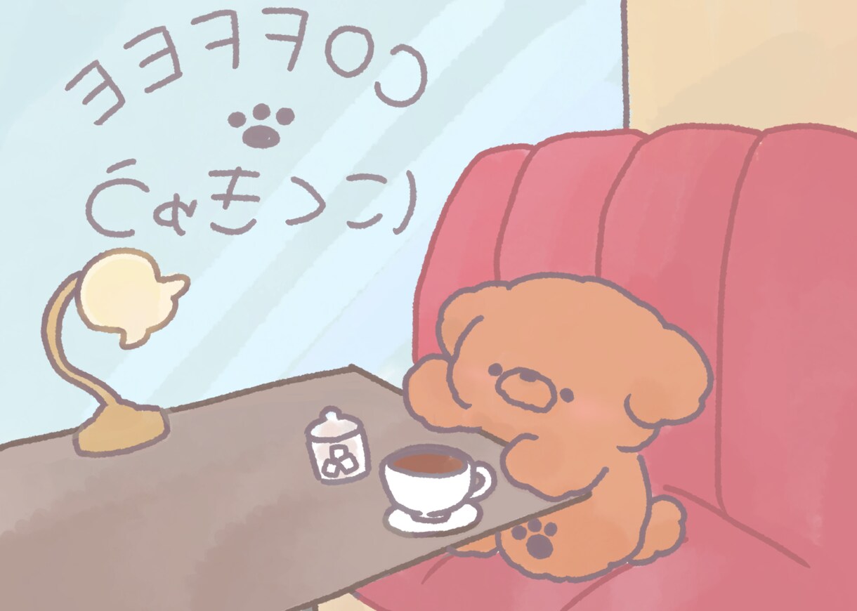 ふわふわかわいい動物描きます オリジナルはもちろん、ペットやぬいぐるみをかわいいイラストに イメージ5