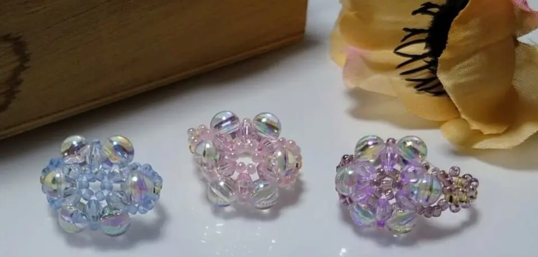 女性・お子様向けの指輪を作ります ビーズを使った指輪・リングをデザインします！ イメージ2