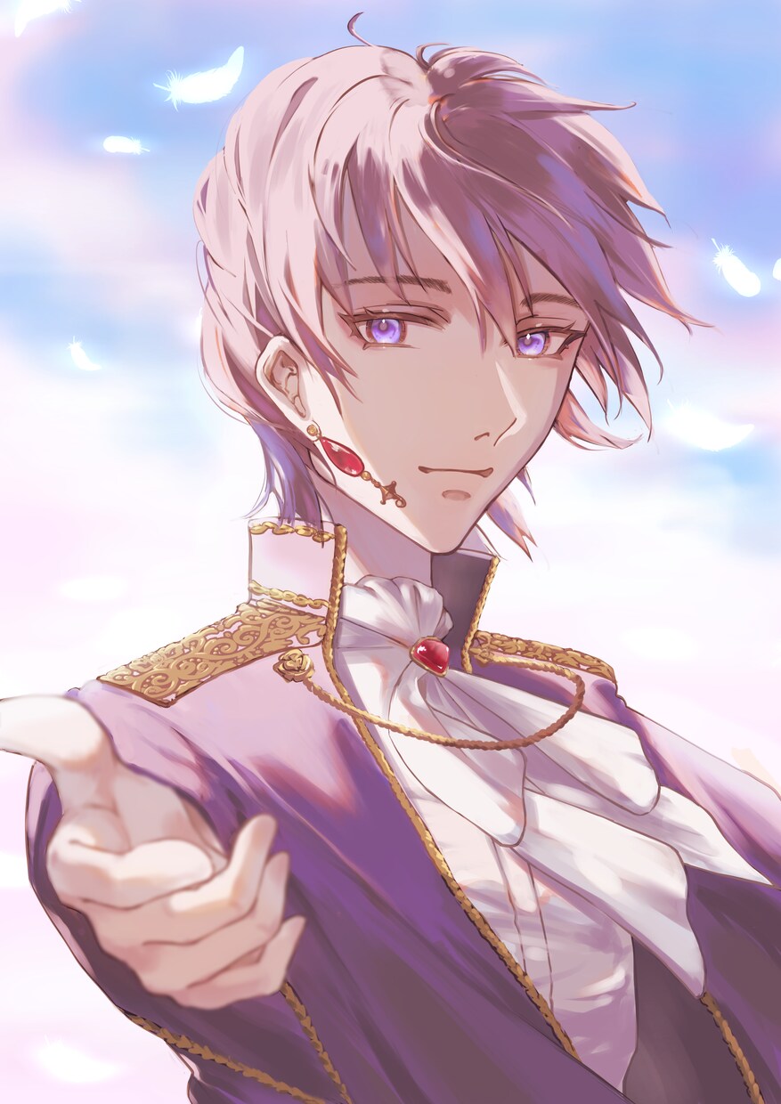 イケメンイラストをお描きします 商用OK  一枚絵・書籍表紙・歌ってみた ・立ち絵等 イメージ3