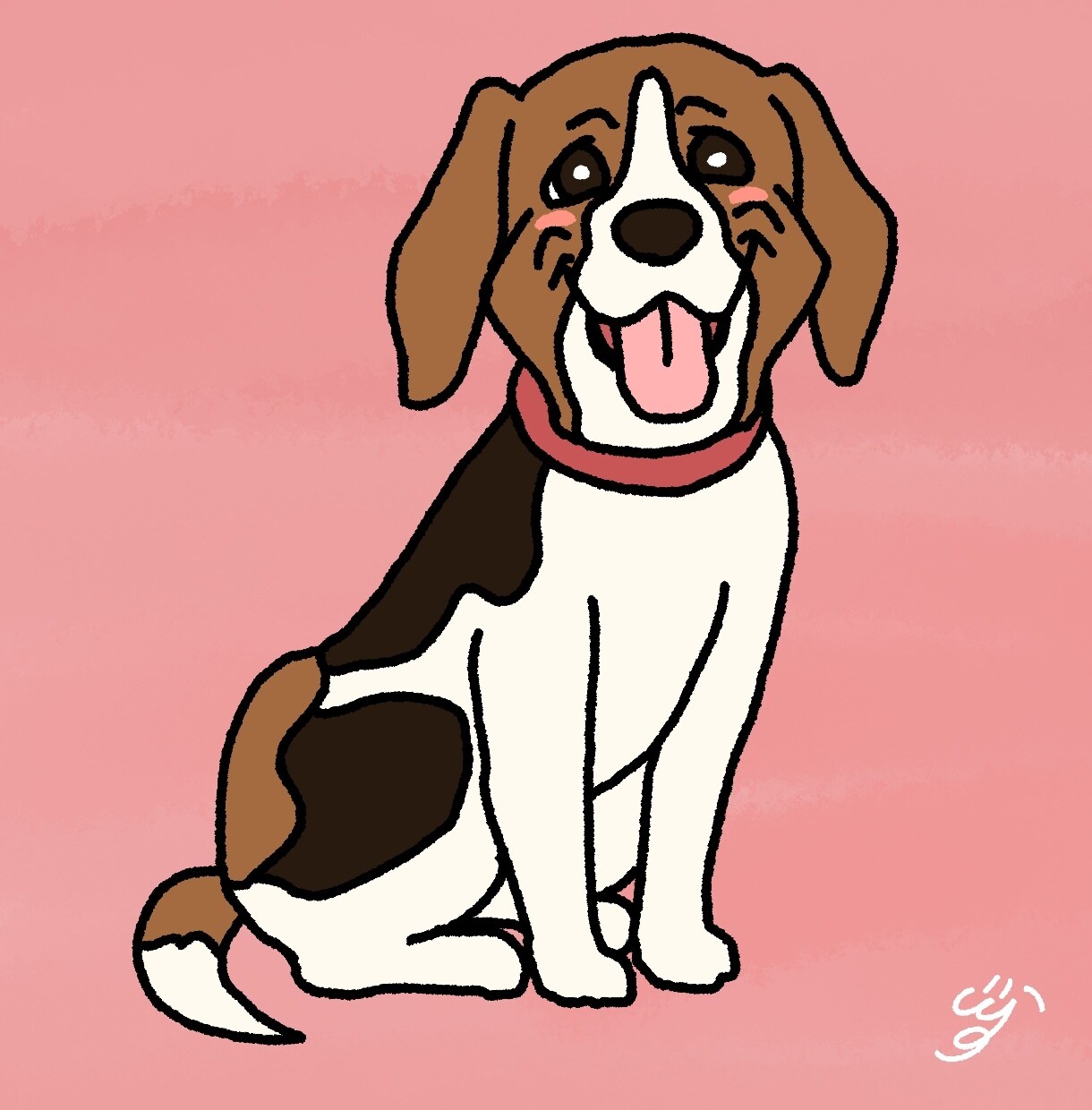 受賞歴ある作家が犬猫ペット似顔絵描きます アニメーターならでは、うちのコをイキイキと描きます！ イメージ3