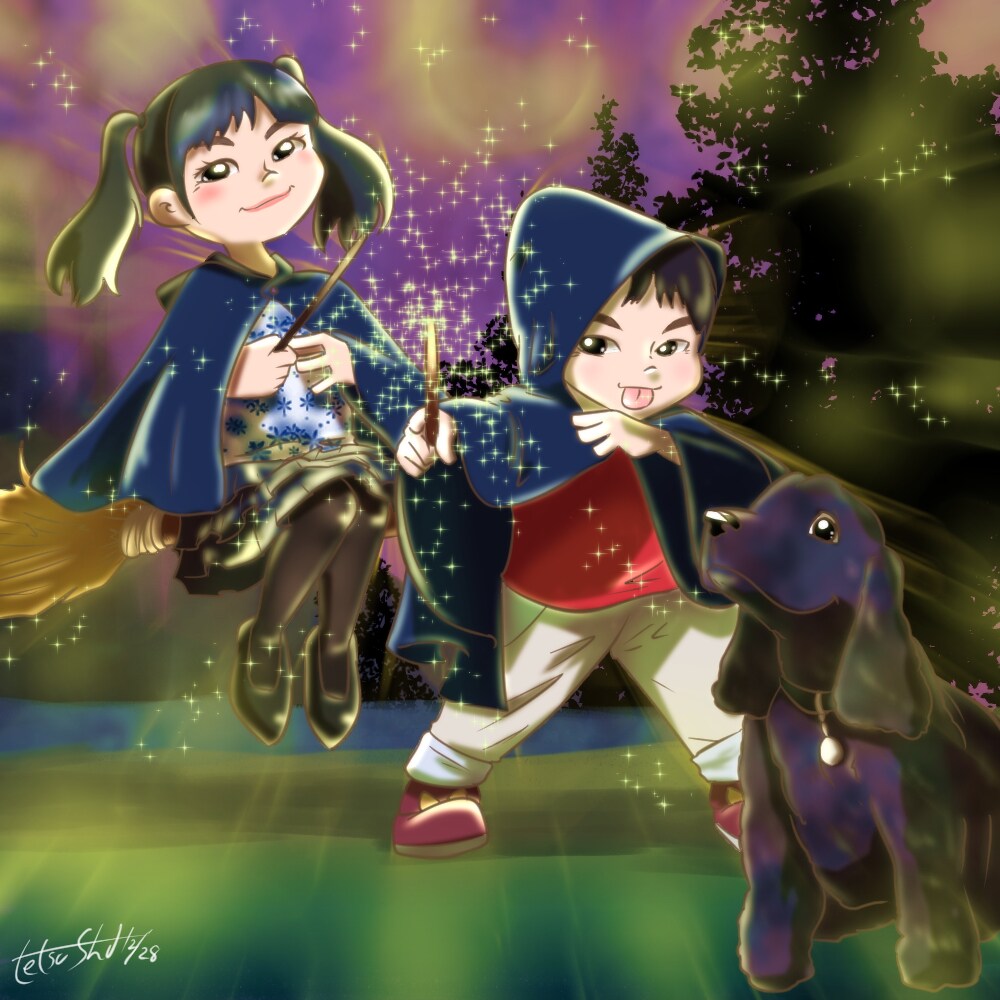 想像以上の似顔絵をお作りします 動きのある唯一無二のイラストをご提供します イメージ9