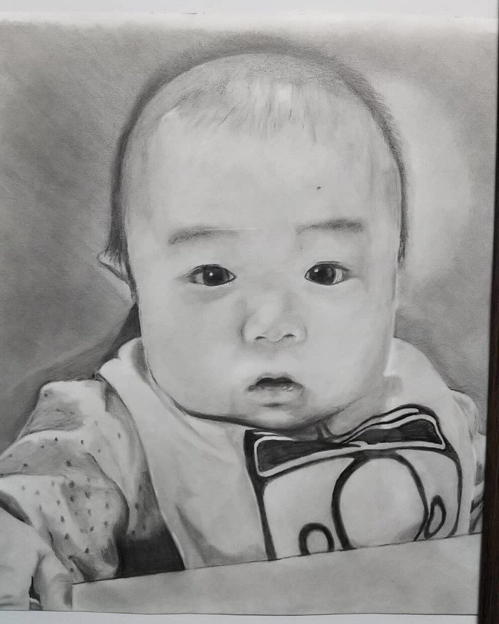 お子さまやペット等、記念に残したい鉛筆画を描きます 趣味で鉛筆画を描いています(*^^*)時間がかかる作品です イメージ3