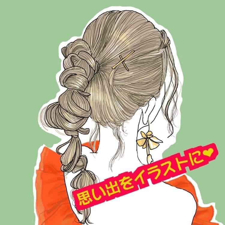 写真からオリジナルイラストにします 思い出のお写真や子どもの可愛い姿をイラストに♡ イメージ6