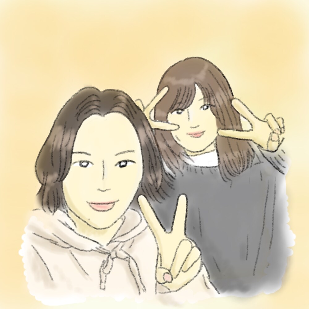 暖かみのある似顔絵描きます 雰囲気を1発で伝えられる優しいタッチの絵をかきます。 イメージ2