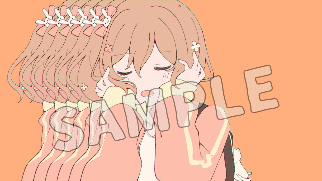 歌ってみたイラスト描きます 本家様に寄せオリジナリティある歌ってみたイラスト制作します！ イメージ2