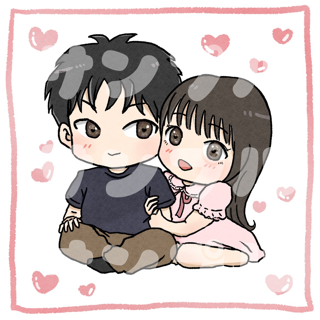 かわいいアイコン描きます 安くてかわいいアイコンイラストを制作します！ イメージ3