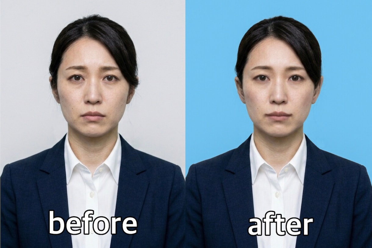 あなたの｢美しさ｣を引き出す写真レタッチをします 美化しすぎないナチュラルな写真レタッチ イメージ4