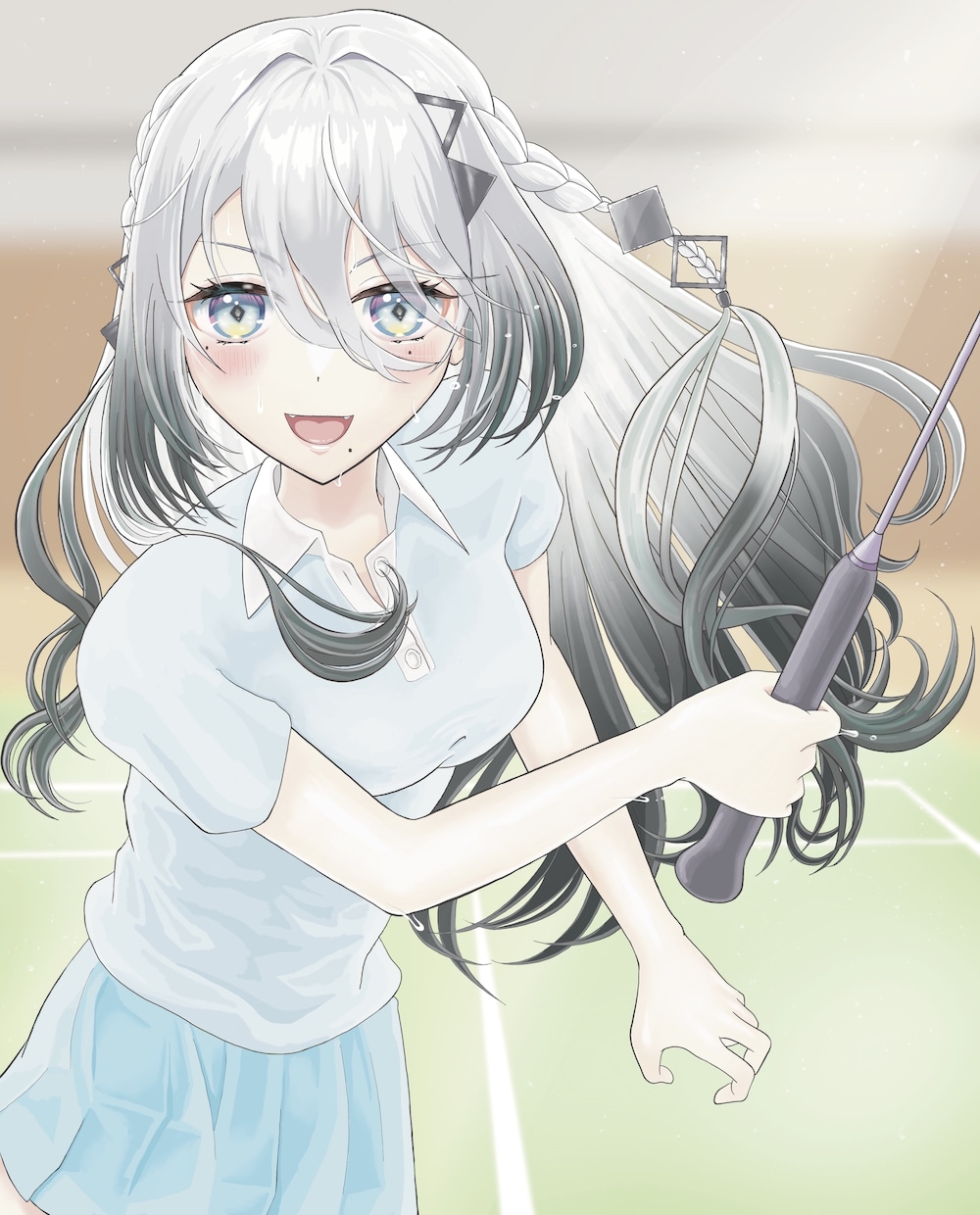 かわいくて元気を感じる女の子のイラスト描きます 配信活動用、同人誌の表紙など様々なジャンルに対応します！ イメージ1