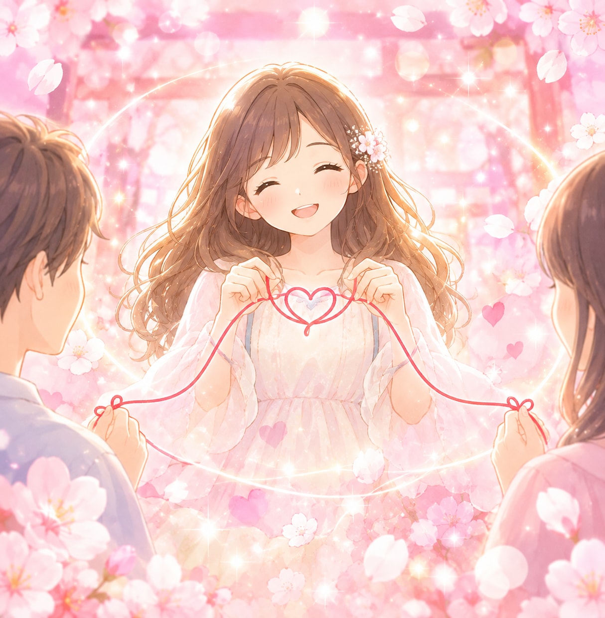 縁結びで相性UP♡人・仕事・お金とのご縁を整えます 愛と光のエネルギーで関係を優しく整える、縁結びヒーリング イメージ1