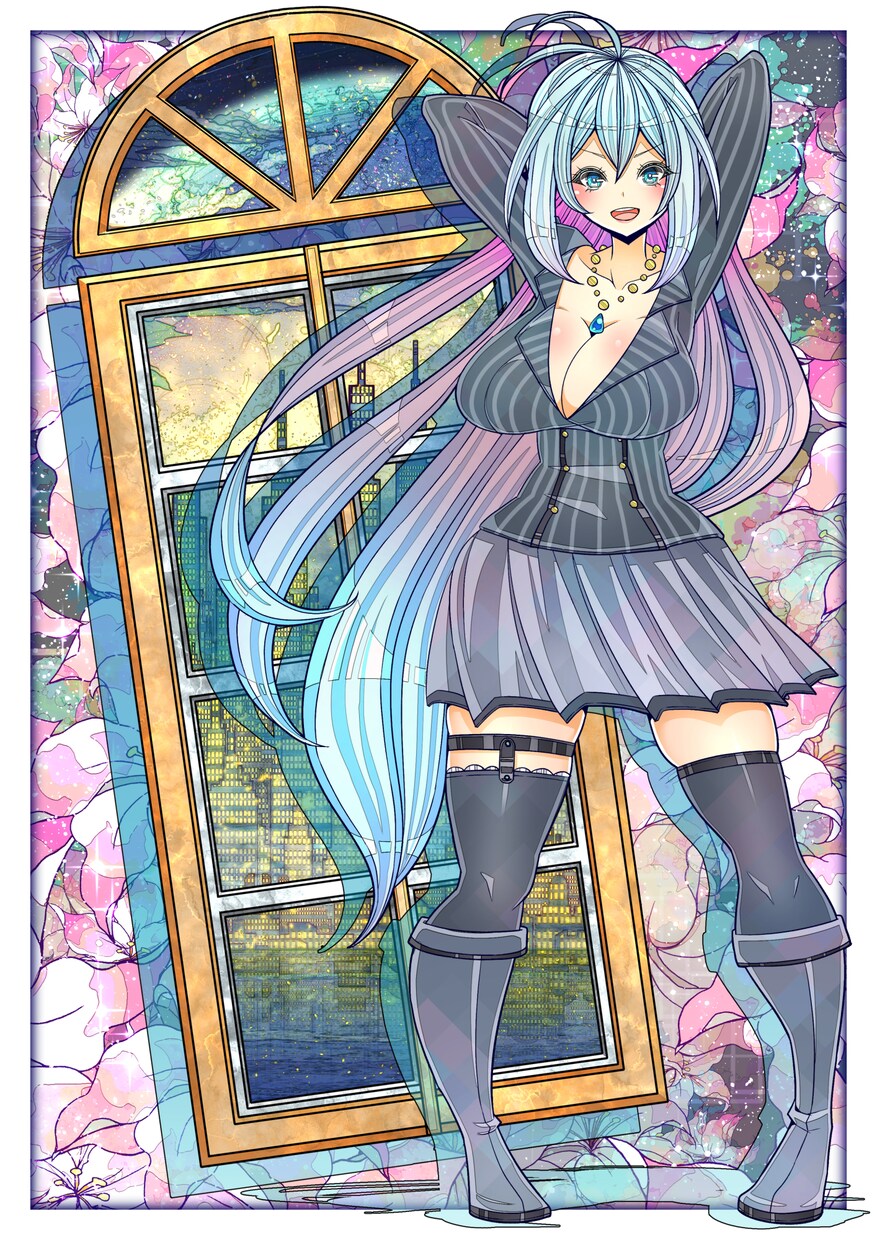 AIには描けない☆お洒落なキャラクター描きます あなたに寄り添うキャラに個性を追加！☆即購入OK！ イメージ1