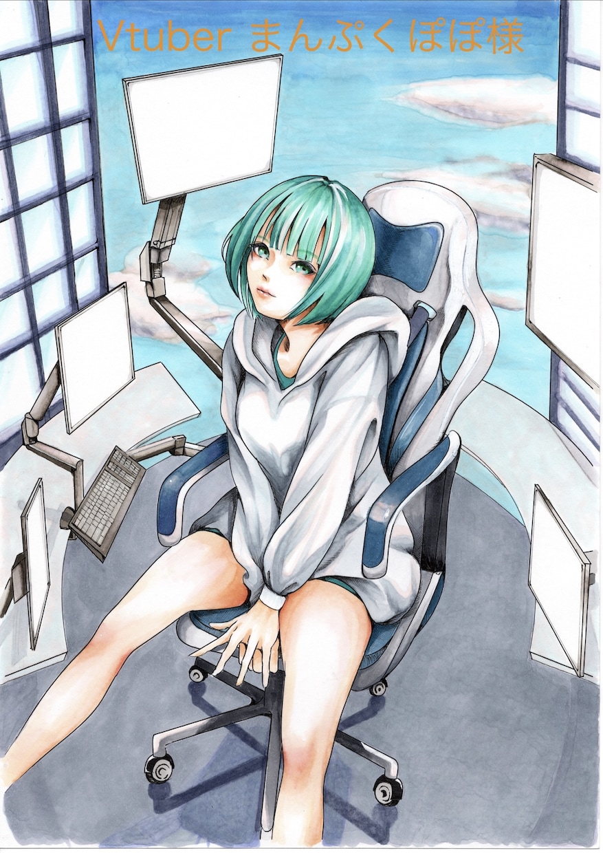 商用利用OK！漫画のようなイラストを作成します 少し懐かしいようなアナログ風イラストを描きます イメージ4