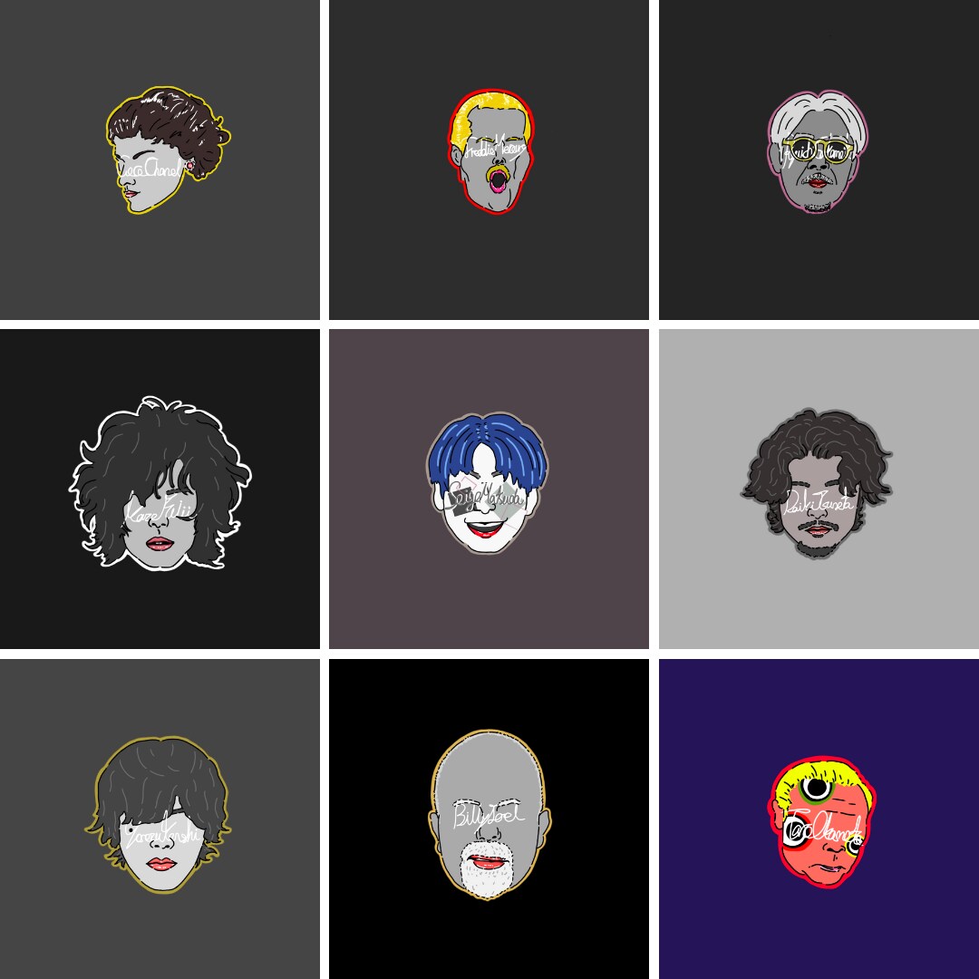 特徴掴んだ、ポップな雰囲気の似顔絵を制作します リアルで、ポップなあなただけの作品に。 イメージ9
